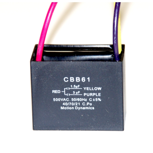 CBB61 1.5uf + 3uf Capacitor Combination (3 Wire)
