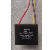 3 wire multi capacitor 0.8uf + 1.2uf